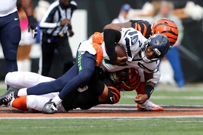 The Seahawks' failure in the red zone cost them in the 17-13 loss to the Bengals.